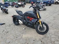 Salvage cars for sale from Copart Austell, GA: 2020 Ducati Diavel 1260 S