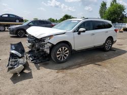 Salvage cars for sale from Copart London, ON: 2017 Subaru Outback Touring