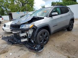 Jeep Compass Latitude salvage cars for sale: 2019 Jeep Compass Latitude