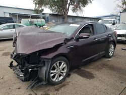 Salvage cars for sale from Copart Albuquerque, NM: 2013 KIA Optima LX