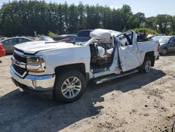 Salvage cars for sale at North Billerica, MA auction: 2018 Chevrolet Silverado K1500 LT