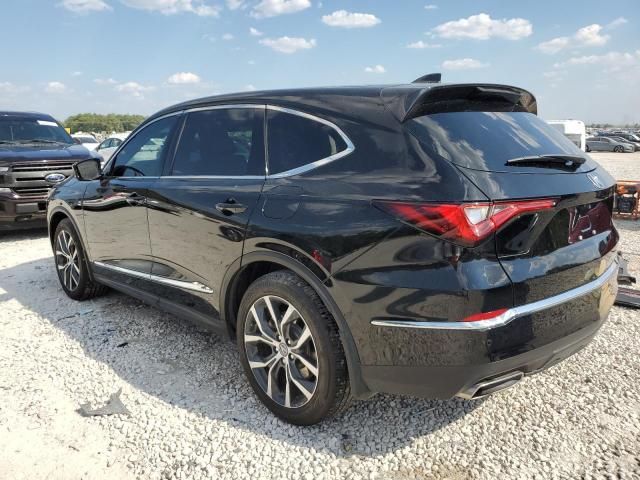 2022 Acura MDX Technology