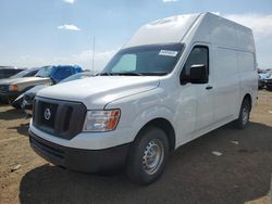 Salvage cars for sale from Copart Brighton, CO: 2016 Nissan NV 2500 S
