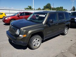 Jeep salvage cars for sale: 2015 Jeep Patriot Sport