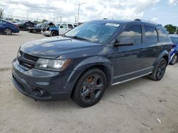 Salvage cars for sale from Copart Homestead, FL: 2018 Dodge Journey Crossroad