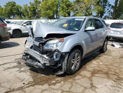 Salvage cars for sale at Bridgeton, MO auction: 2017 Chevrolet Equinox Premier