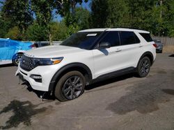 Ford Explorer salvage cars for sale: 2021 Ford Explorer XLT