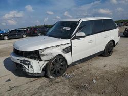 Salvage cars for sale from Copart West Palm Beach, FL: 2013 Land Rover Range Rover Sport HSE Luxury