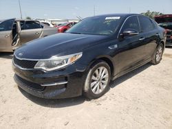 Salvage cars for sale at Riverview, FL auction: 2016 KIA Optima LX