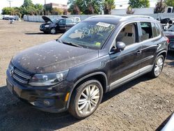 Flood-damaged cars for sale at auction: 2012 Volkswagen Tiguan S
