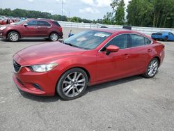 Mazda 6 salvage cars for sale: 2015 Mazda 6 Touring