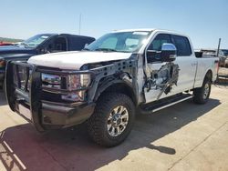 Salvage cars for sale at Grand Prairie, TX auction: 2018 Ford F250 Super Duty