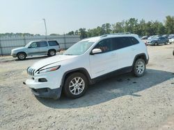 Salvage cars for sale from Copart Lumberton, NC: 2016 Jeep Cherokee Latitude