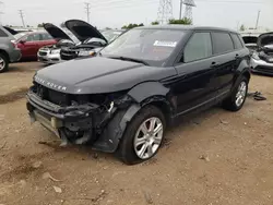 Salvage cars for sale at Elgin, IL auction: 2017 Land Rover Range Rover Evoque SE