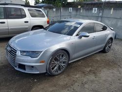 Vehiculos salvage en venta de Copart Opa Locka, FL: 2016 Audi A7 Prestige