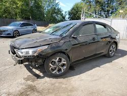 KIA salvage cars for sale: 2021 KIA Forte FE