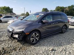 Salvage cars for sale at Mebane, NC auction: 2019 Honda Odyssey Elite