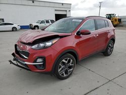 Salvage cars for sale from Copart Farr West, UT: 2022 KIA Sportage EX