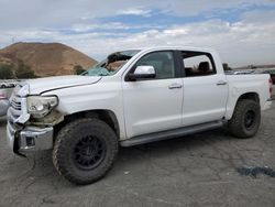 Salvage cars for sale from Copart Colton, CA: 2015 Toyota Tundra Crewmax 1794