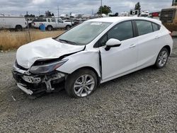 Salvage cars for sale from Copart Eugene, OR: 2019 Chevrolet Cruze LT