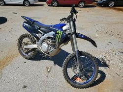 Salvage cars for sale from Copart Bridgeton, MO: 2021 Yamaha YZ450 F
