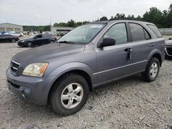 KIA Sorento ex salvage cars for sale: 2007 KIA Sorento EX