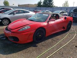 Salvage cars for sale from Copart Bowmanville, ON: 2005 Ferrari F430 Spider