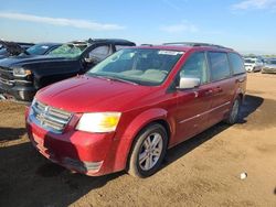 Salvage cars for sale from Copart Brighton, CO: 2008 Dodge Grand Caravan SXT
