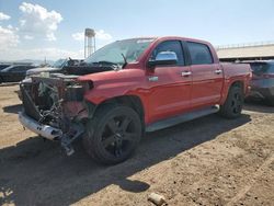 Vehiculos salvage en venta de Copart Phoenix, AZ: 2014 Toyota Tundra Crewmax Platinum