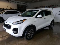 Salvage cars for sale at Candia, NH auction: 2019 KIA Sportage EX