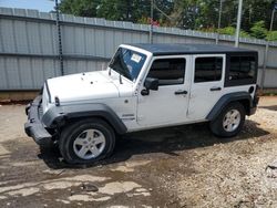 Salvage cars for sale at Austell, GA auction: 2018 Jeep Wrangler Unlimited Sport