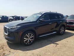 Vehiculos salvage en venta de Copart Amarillo, TX: 2023 Infiniti QX60 Sensory