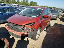 Ford Cmax salvage cars for sale: 2018 Ford C-MAX SE