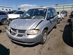 Salvage cars for sale at Albuquerque, NM auction: 2002 Dodge Caravan EC