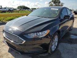 Salvage cars for sale at Riverview, FL auction: 2017 Ford Fusion SE