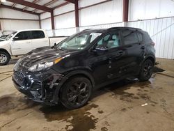 Salvage cars for sale at Pennsburg, PA auction: 2022 KIA Sportage S