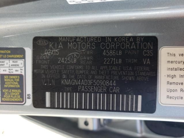 2015 KIA Optima Hybrid