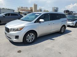 Salvage cars for sale from Copart New Orleans, LA: 2016 KIA Sedona LX