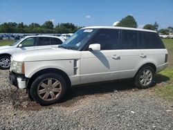 Salvage cars for sale from Copart Hillsborough, NJ: 2008 Land Rover Range Rover HSE