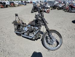 Salvage cars for sale from Copart Eugene, OR: 1998 Harley-Davidson Fxst Custom