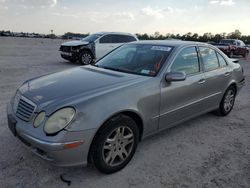 Salvage cars for sale at Houston, TX auction: 2005 Mercedes-Benz E 320 4matic