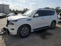 Salvage cars for sale at auction: 2022 Nissan Armada SL