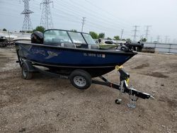 Salvage cars for sale from Copart Crashedtoys: 2023 Lund Boat With Trailer