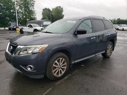 Salvage cars for sale at East Granby, CT auction: 2013 Nissan Pathfinder S