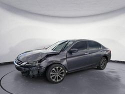 Vehiculos salvage en venta de Copart Mebane, NC: 2015 Honda Accord Sport