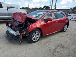Salvage cars for sale at Homestead, FL auction: 2022 Toyota Corolla SE