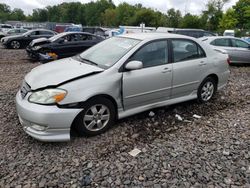 Salvage cars for sale from Copart Pennsburg, PA: 2004 Toyota Corolla CE