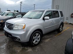 Salvage cars for sale at Chicago Heights, IL auction: 2012 Honda Pilot EXL