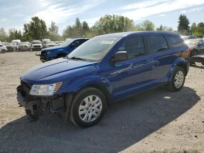Salvage cars for sale from Copart Portland, OR: 2015 Dodge Journey SE