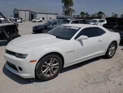 Salvage cars for sale at Tulsa, OK auction: 2015 Chevrolet Camaro LS